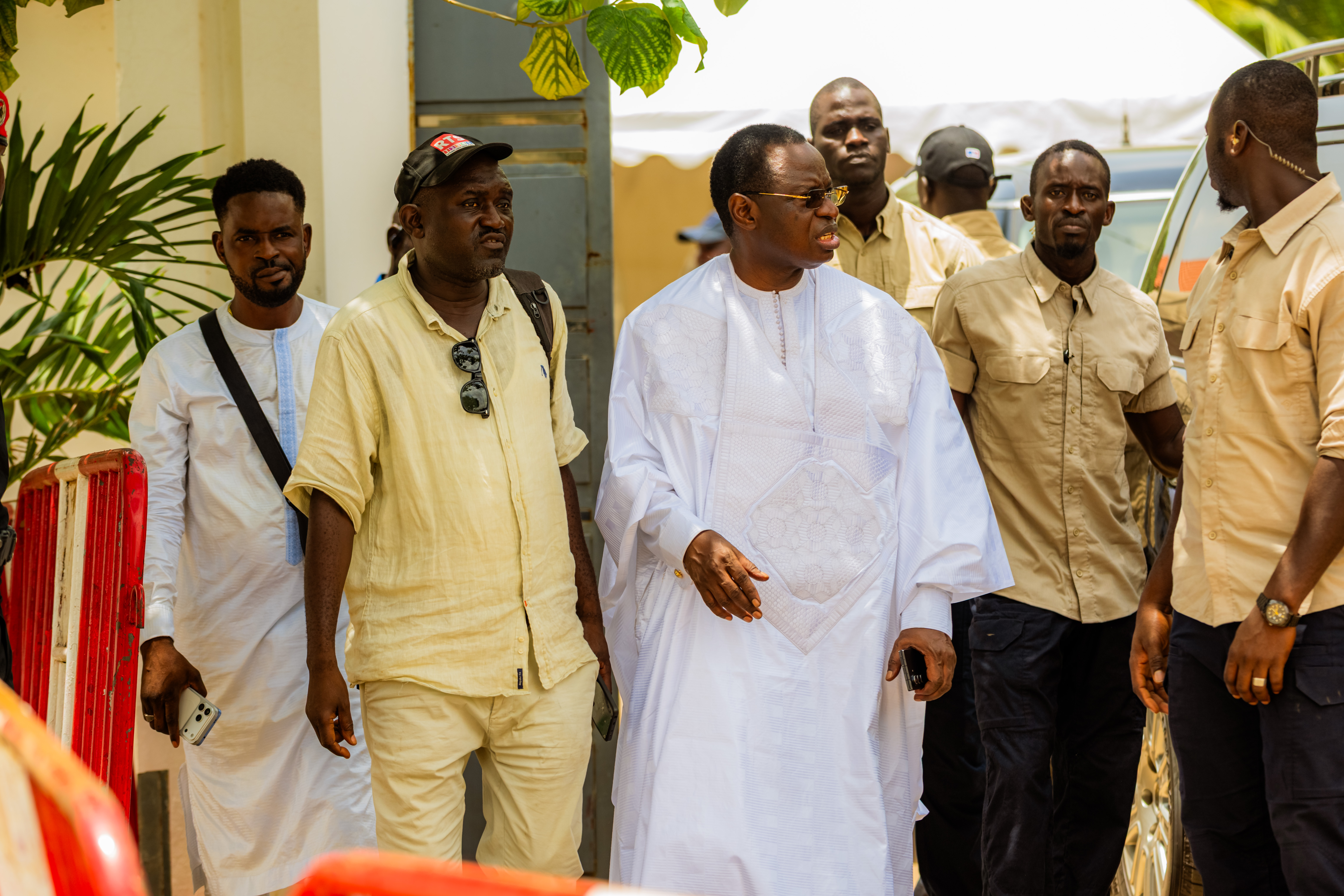 VISITE DU PRÉSIDENT DE LA RÉPUBLIQUE DU SÉNÉGAL À TIVAOUANE