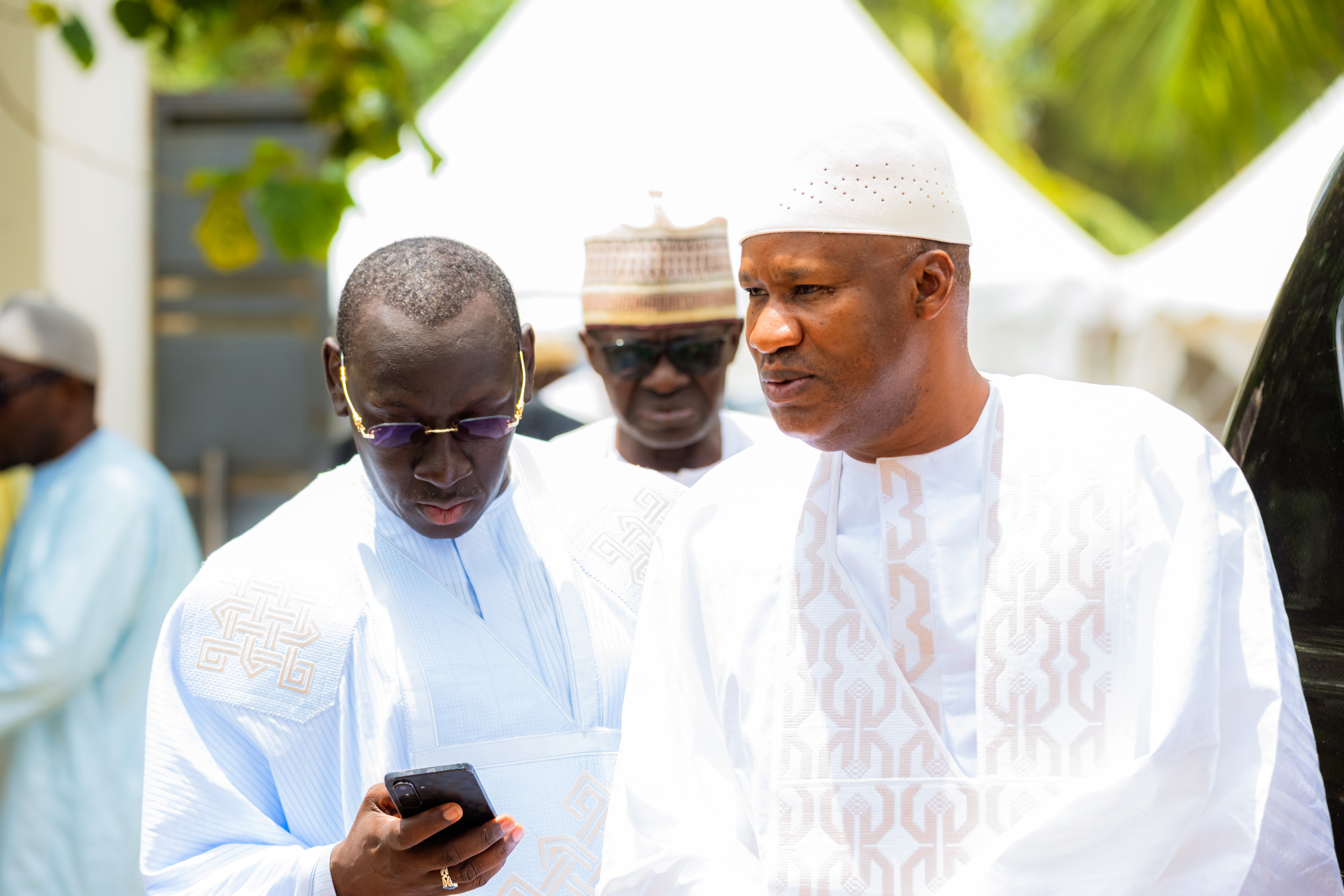 VISITE DU PRÉSIDENT DE LA RÉPUBLIQUE DU SÉNÉGAL À TIVAOUANE