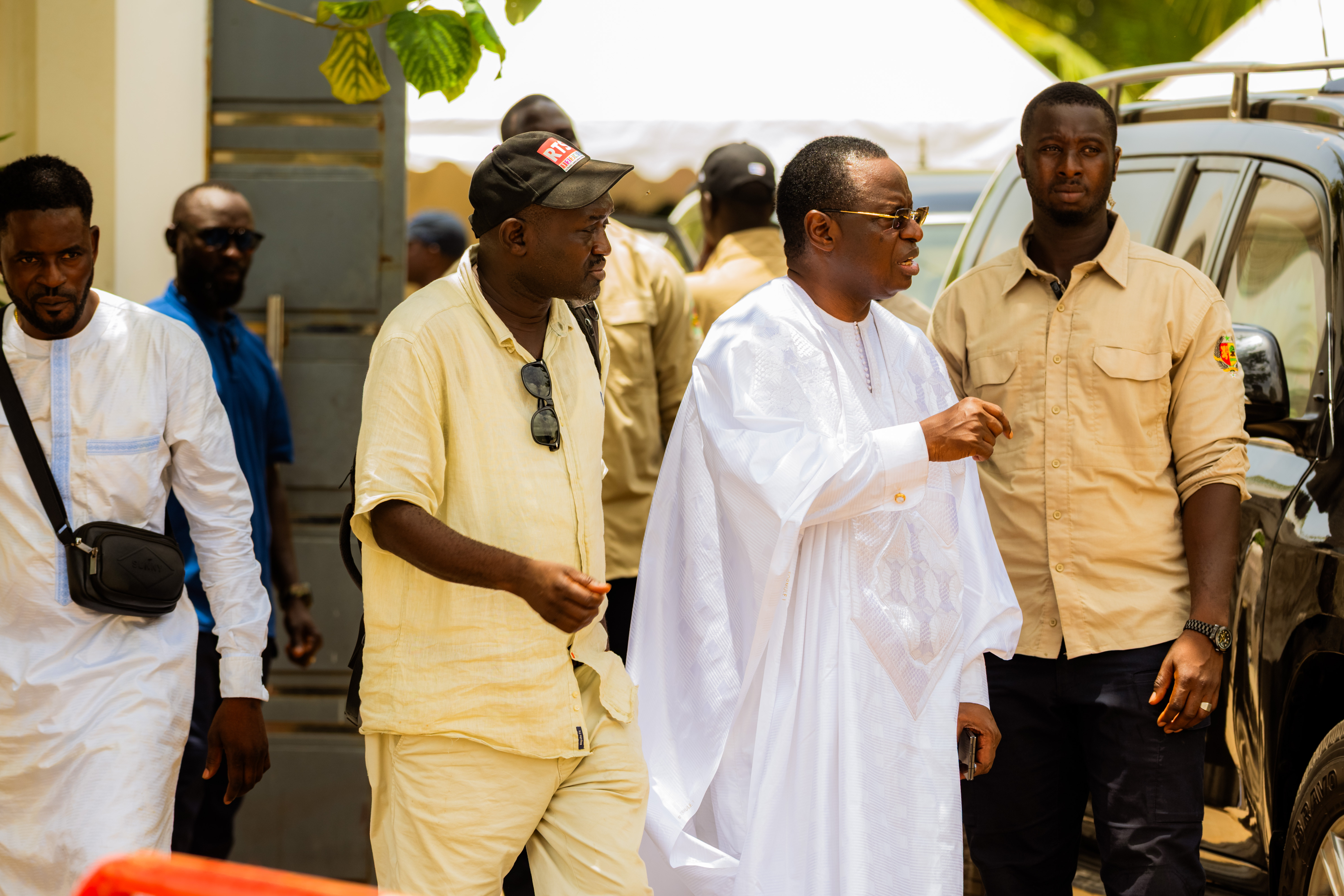 VISITE DU PRÉSIDENT DE LA RÉPUBLIQUE DU SÉNÉGAL À TIVAOUANE