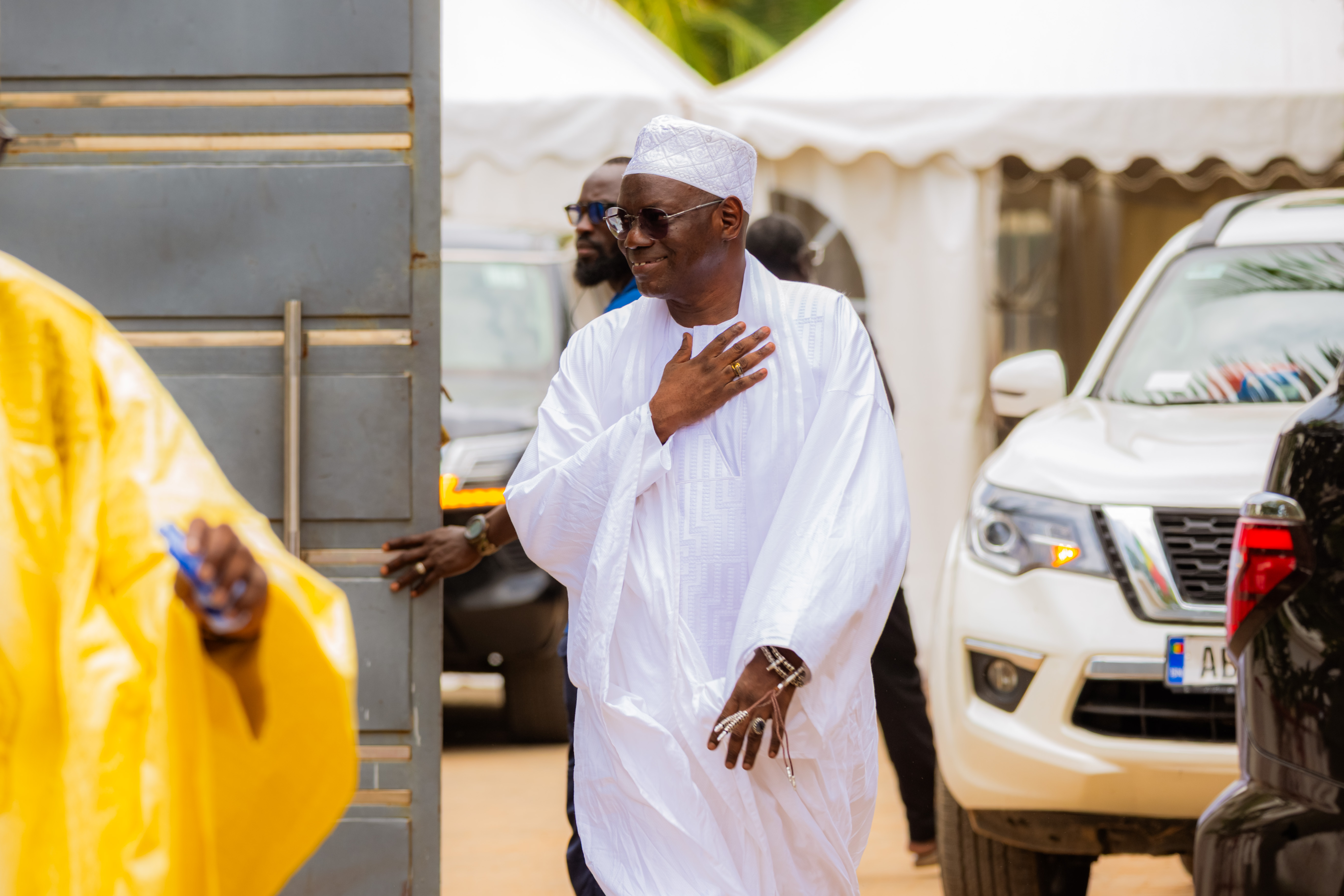 VISITE DU PRÉSIDENT DE LA RÉPUBLIQUE DU SÉNÉGAL À TIVAOUANE